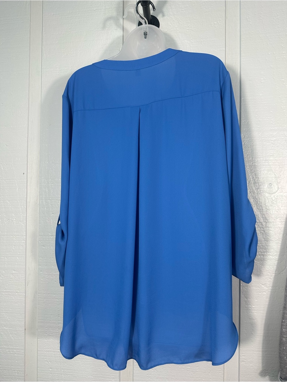 Chaus Women’s Blue Long Sleeve Top Size XL EUC - Picture 6 of 8